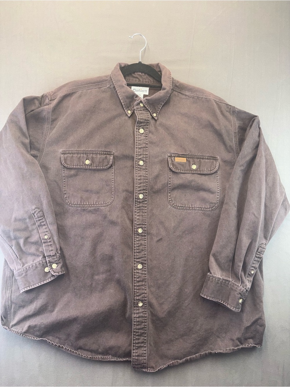 Carhartt S09 DKB Oakman Long Sleeve Work Shirt